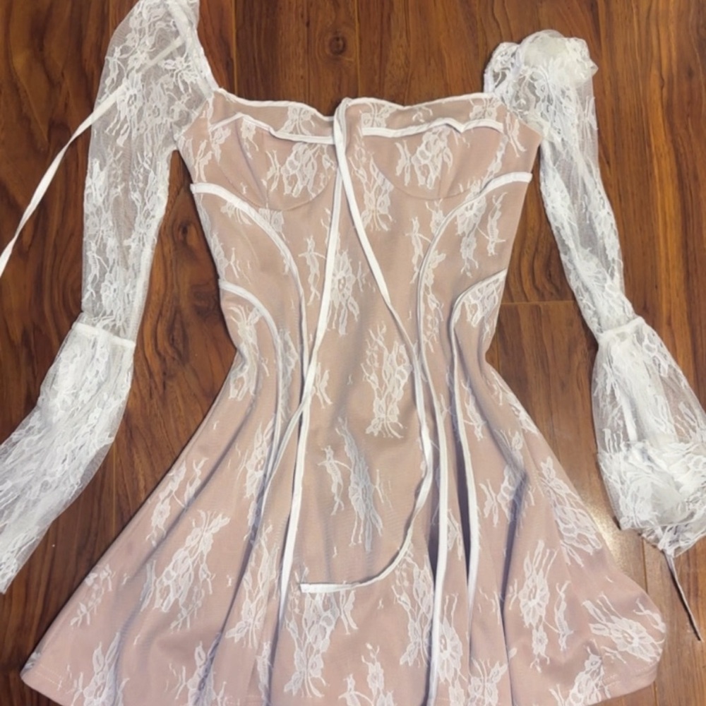 Elegant Lace Off-Shoulder Dress